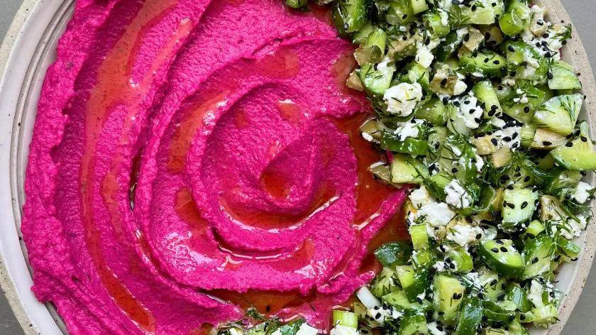 Beetroot Hummus Recipe