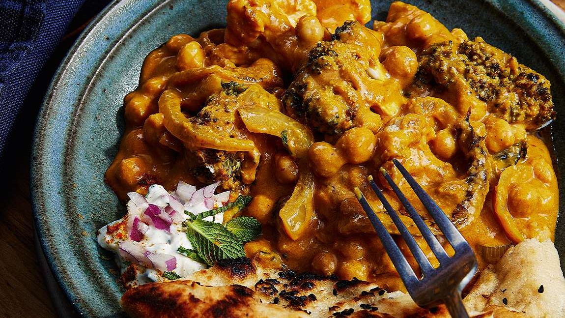 Creamy Cauliflower and Broccoli Korma