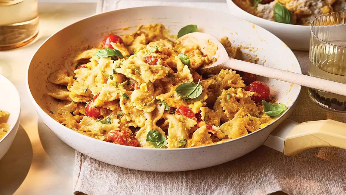 Creamy Corn Pasta Recipe That Tastes Like Summer in a Bowl - LemonSalt