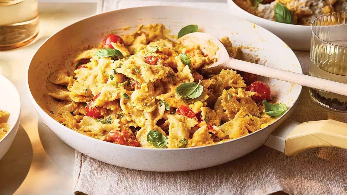 Creamy Corn Pasta Recipe That Tastes Like Summer in a Bowl - LemonSalt