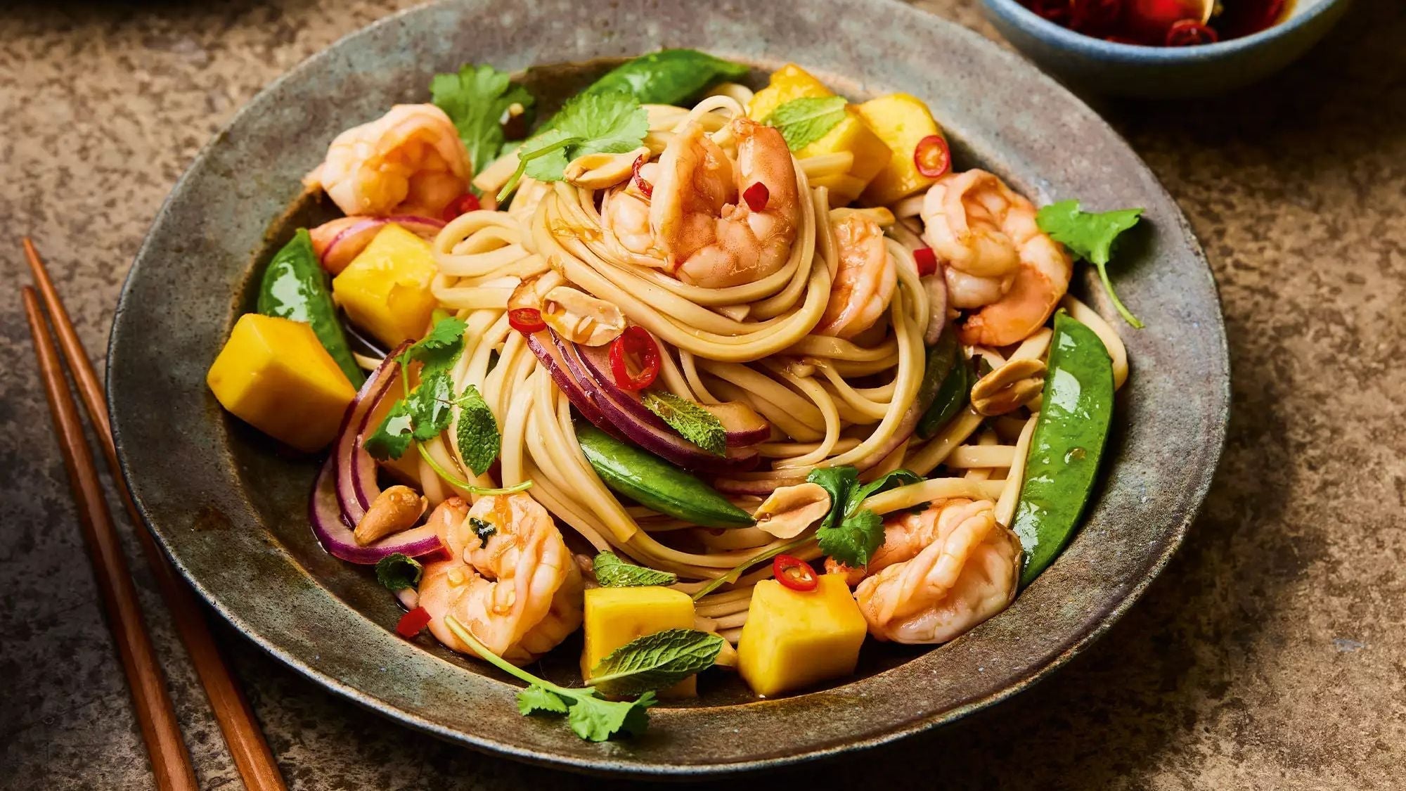 The Ultimate Prawn & Mango Salad with a Fiery Hot and Sour Dressing
