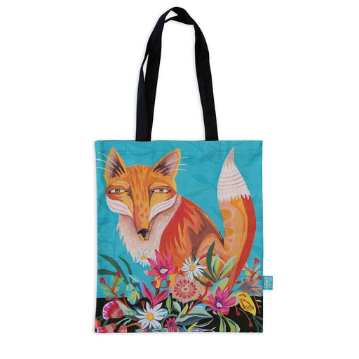 Allen Design Tote Bag - Fox and Flowers | {{ collection.title }}