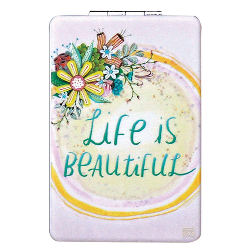 Allen Designs Life is Beautiful Compact Mirror | {{ collection.title }}