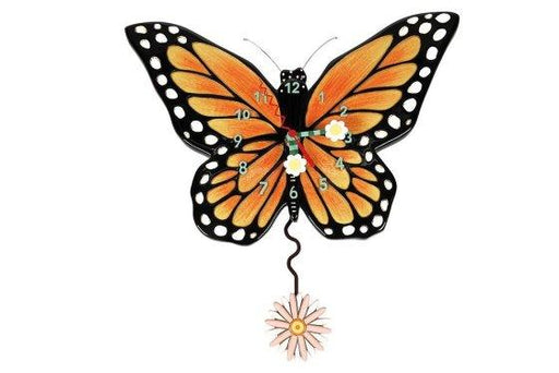 Allen Designs Spread Your Wings Butterfly Wall Clock | {{ collection.title }}