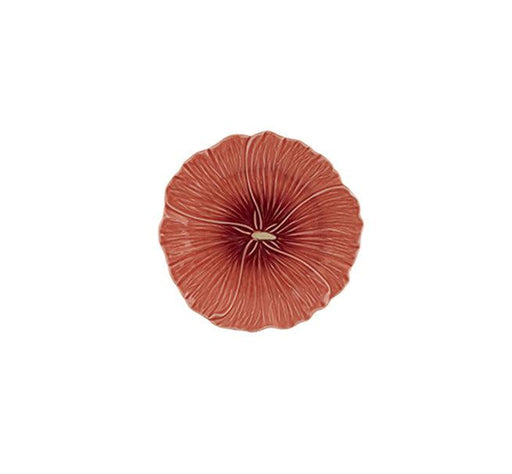 Bordallo Pinheiro Maria Flor, Fruit Plate Hollyhock (23cm) | {{ collection.title }}