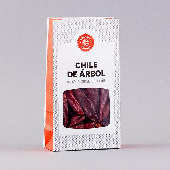 Cool Chile De Arbol Whole (20g) | {{ collection.title }}