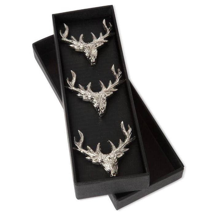 Culinary Concepts Set of Three Small Stag Antler Candle Pins | {{ collection.title }}