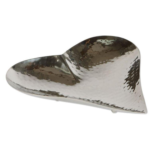 Culinary Concepts Small Champagne Hammered Heart Dish | {{ collection.title }}