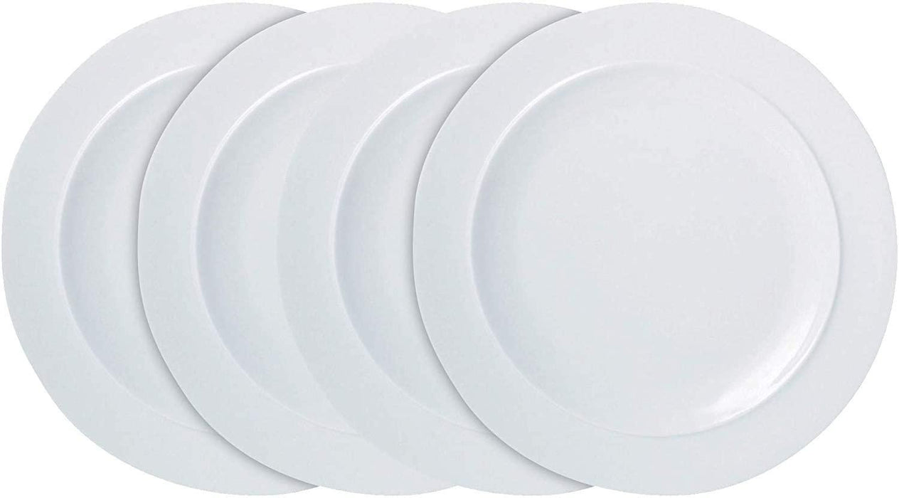 Denby White 4 Piece Dinner Plate Set | {{ collection.title }}