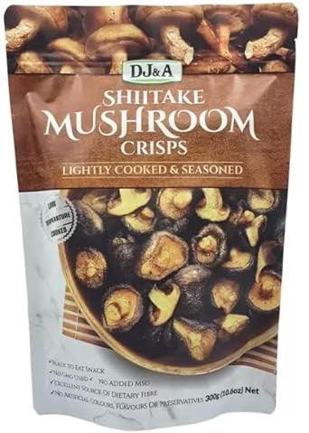 DJ&A Shitake Mushroom Crisps (300g) | {{ collection.title }}