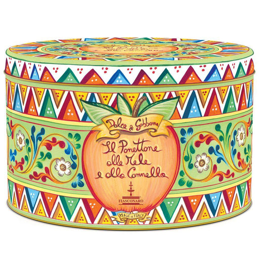Dolce & Gabbana Apple and Cinnamon Panettone in an elegant tin (1kg) | {{ collection.title }}