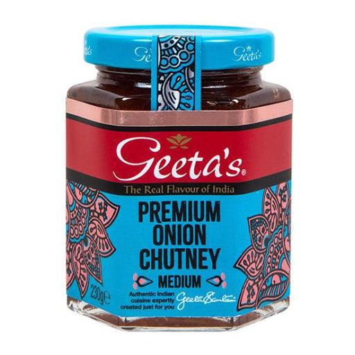 Geeta's Premium Onion Chutney Medium (230g) | {{ collection.title }}