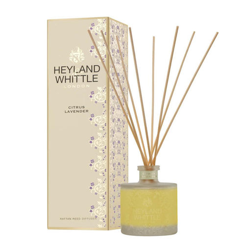 Heyland & Whittle Citrus Lavender Gold Classic Reed Diffuser (200ml) | {{ collection.title }}