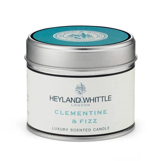 Heyland & Whittle Classic Clementine & Fizz Candle in Tin (180g) | {{ collection.title }}