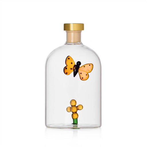 Ichendorf Milano Butterfly & Flower Glass Diffuser Bottle (500ml) | {{ collection.title }}