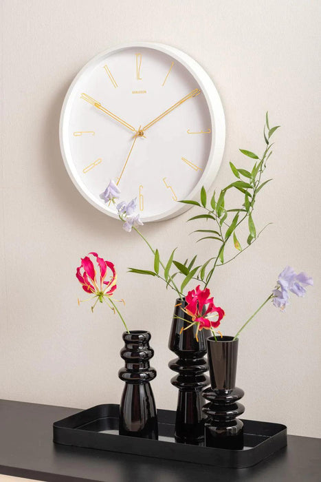 Karlsson Belle Numbers Wall Clock 35cm - White | {{ collection.title }}