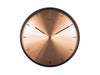 Karlsson 'FINESSE' Wall Clock - Copper | {{ collection.title }}