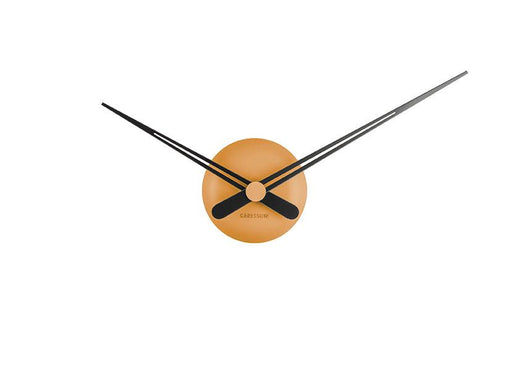 Karlsson LBT Sharp MINI Wall Clock - Caramel Brown | {{ collection.title }}