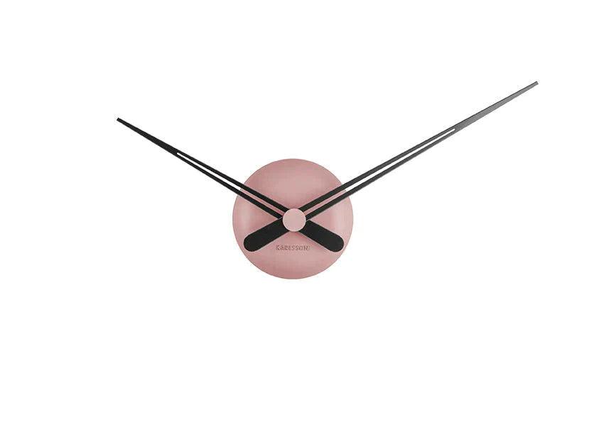 Karlsson LBT Sharp MINI Wall Clock - Faded Pink | {{ collection.title }}