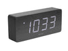 Karlsson Tube Alarm Clock - Black | {{ collection.title }}