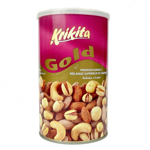 Krikita Gold Mixed Nuts In Tin (454g) | {{ collection.title }}