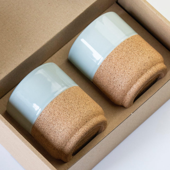 Liga Eco Coffee Mug Gift Set - Aqua (Medium) | {{ collection.title }}