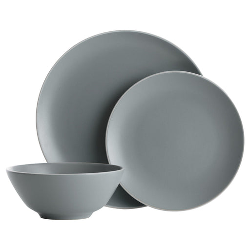 Mason Cash Classic Collection 12 Piece Dinner Set - Grey | {{ collection.title }}