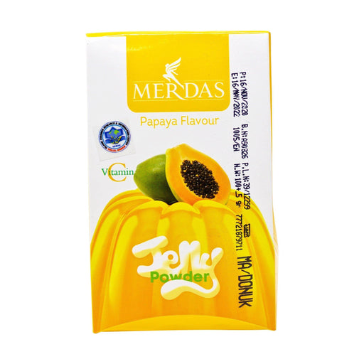 Merdas Papaya Flavoured Jelly Powder (100g) | {{ collection.title }}