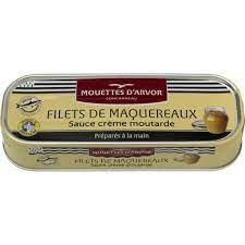 Mouettes D'arvor - Filets De Maquereaux Sauce Creme Moutarde (169g) | {{ collection.title }}
