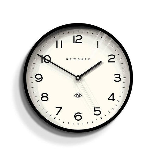Newgate Echo Number Three Wall Clock - Black | {{ collection.title }}