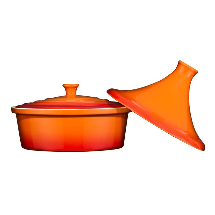 Premier Housewares Ovenlove Graduated Orange Tagine/ Casserole Dish (2.3L) | {{ collection.title }}