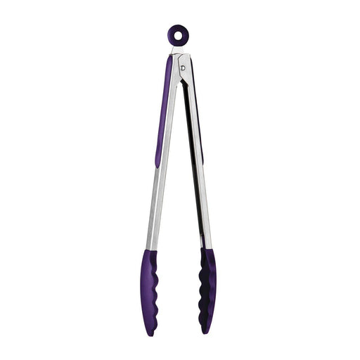 Premier Housewares Purple Silicone Zing Tongs | {{ collection.title }}