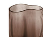 Present Time Large Allure Waves Vase - Chocolate brown | {{ collection.title }}