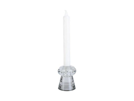 Present Time Small Crystal Art Duo Candle Holder - Clear | {{ collection.title }}