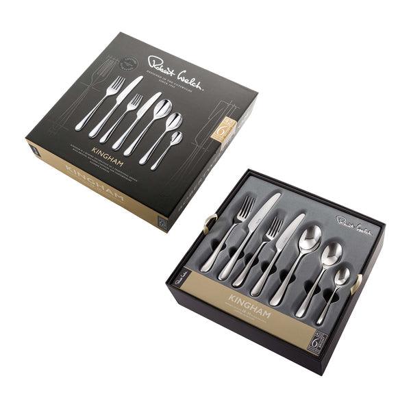 Robert Welch Kingham Bright Cutlery Set (42 Piece) | {{ collection.title }}