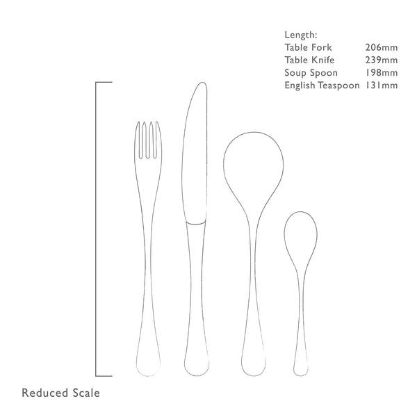 Robert Welch RW2 Satin Cutlery Set (24 Piece) | {{ collection.title }}