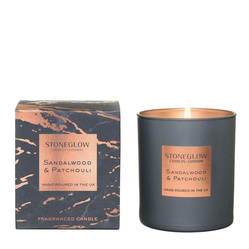 Stoneglow - Sandalwood & Patchouli Scented Candle | {{ collection.title }}