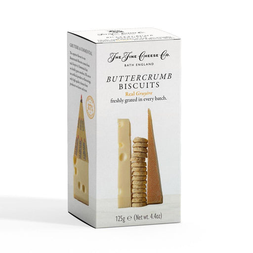 The Fine Cheese Co. Buttercrumb Biscuits - Gruyere Cheese Crackers (125g) | {{ collection.title }}