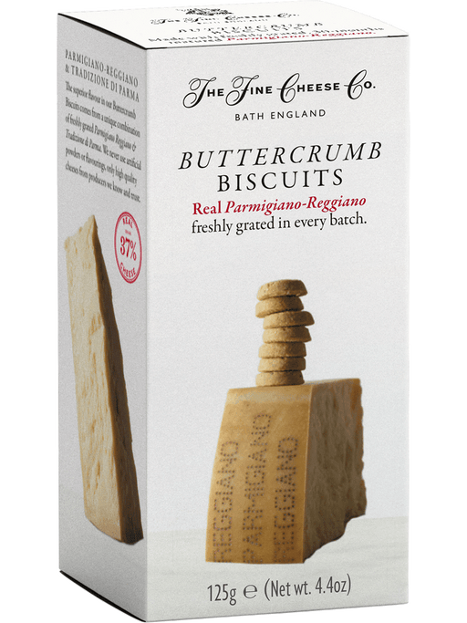The Fine Cheese Co. Buttercrumb Biscuits - Parmesan Cheese Crackers (125g) | {{ collection.title }}