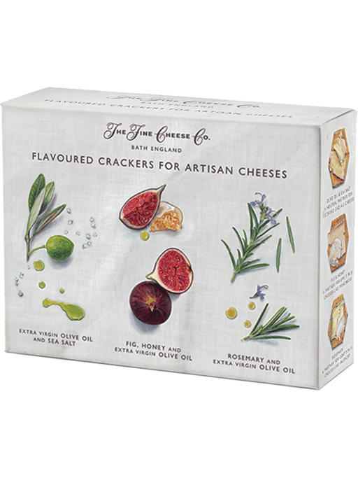 The Fine Cheese Co. Flavoured Crackers For Artisan Cheeses (3x125g) | {{ collection.title }}