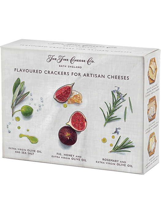 The Fine Cheese Co. Flavoured Crackers For Artisan Cheeses (3x125g) | {{ collection.title }}