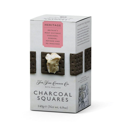 The Fine Cheese Co. Heritage Charcoal Squares Cheese Crackers (140g) | {{ collection.title }}
