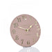 Thomas Kent Arabic Mantel Clock - Blush Pink - 15cm | {{ collection.title }}