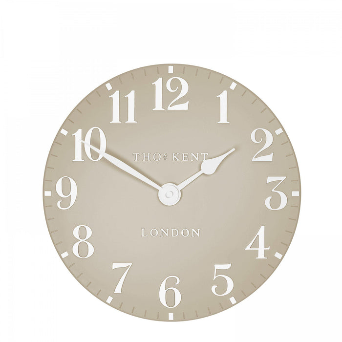 Thomas Kent Arabic Wall Clock - Sand - 30cm | {{ collection.title }}