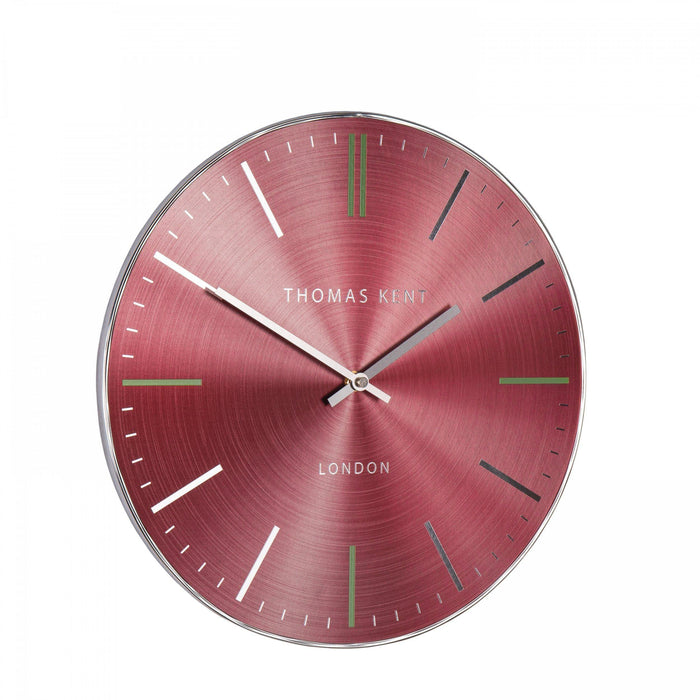 Thomas Kent Bistro Wall Clock - Ruby - 35cm | {{ collection.title }}