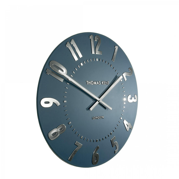 Thomas Kent Mulberry Wall Clock - Midnight Blue - 30cm | {{ collection.title }}