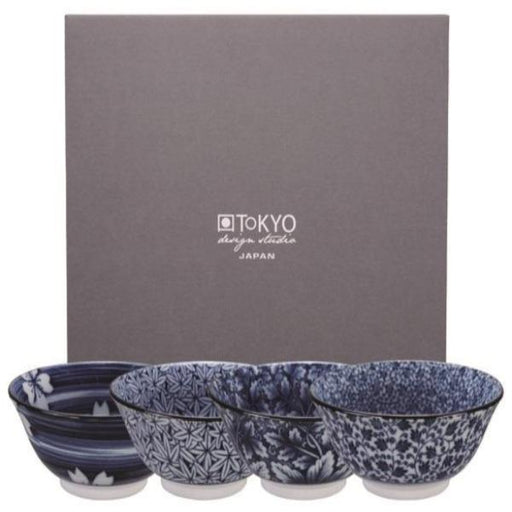 Tokyo Design Studio - Blue Tayo Bowl Giftbox 14.8x7cm | {{ collection.title }}