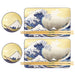 Tokyo Design Studio Kawaii Hokusai Sushi Plate Giftset & Chopsticks (4pcs) | {{ collection.title }}