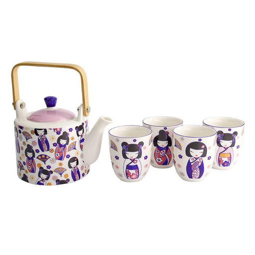 Tokyo Design Studio Kawaii Maiko Tea Set with Teapot (800ml) | {{ collection.title }}