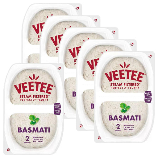 VeeTee Rice & Easy Basmati Pack Of 6 (2x125g) | {{ collection.title }}
